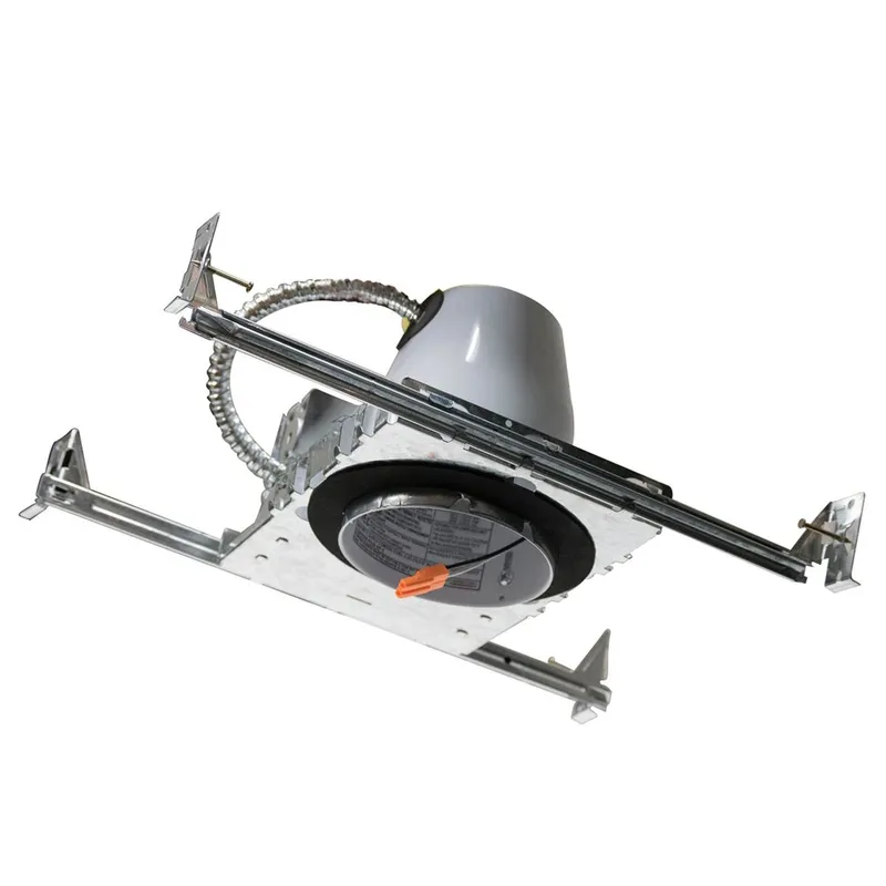 Case of 6 - 4in. New Construction LED Recessed Housing - IC Rated — LightUp Lighting LED Downlights  