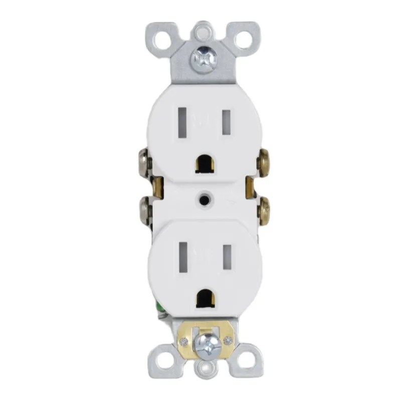 Case of 10 - Receptacle Duplex Tamper Resistant — LightUp Lighting LED General Lighting  