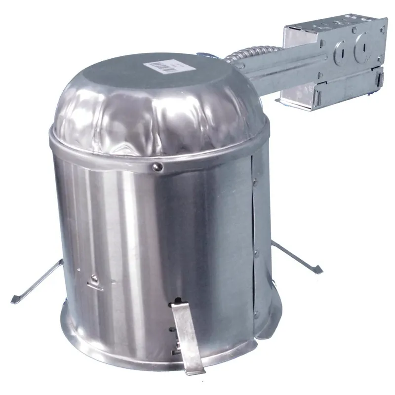 Case of 6 - 6in. Remodel LED Recessed Housing - IC Rated — LightUp Lighting LED Downlights  