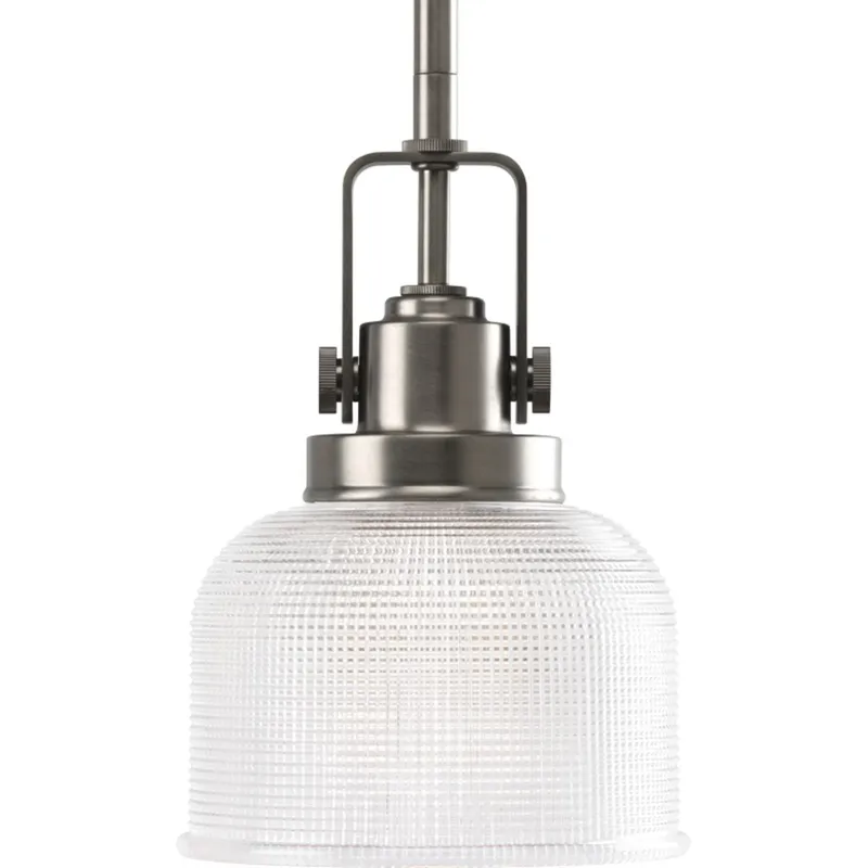 Archie Collection One-Light Double Prismatic Glass Mini-Pendant Light — Progress Lighting LED Landscape Lights  