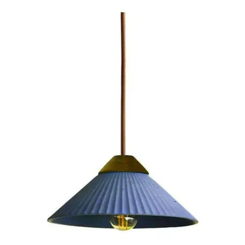 Artisan Concrete Collection Summit Mountain Pendant Fixture - E26 Socket - Euri Lighting — LightUp Lighting LED Pendant Lights 20.0W 