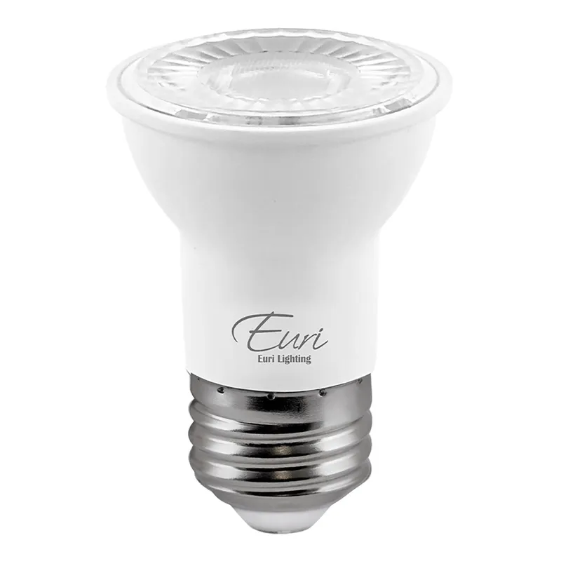 CASE OF 24 - LED PAR16 - 7 Watt- 50 Watt Equiv. - 500 Lumens - Euri Lighting — LightUp Lighting LED Bulbs & Lamps 7.0W 2700K