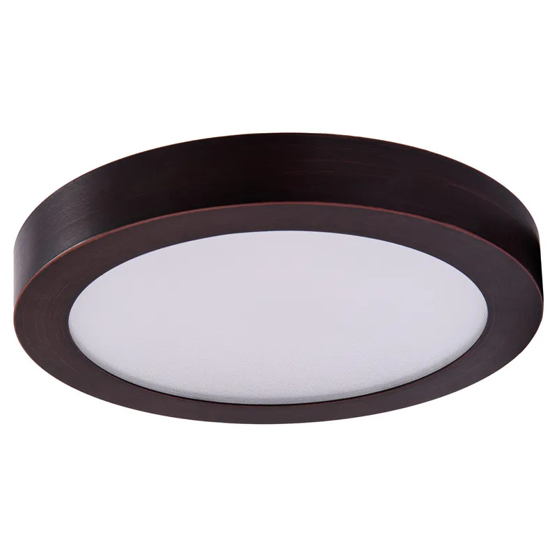 9in. LED Color Tunable Disk Light - 18W - 1100 Lumens - 2700K/3000K/3500K/4000K/5000K - Bronze Trim — LightUp Lighting LED General Lighting 18.0W 2700K