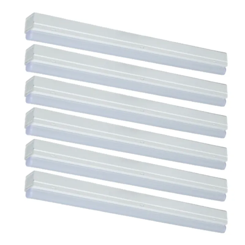 Case of 6 - 2ft LED Strip Light - 10W - 1086 Lumens - Energetic Lighting — LightUp Lighting LED Linear Lights 10.0W 4000K