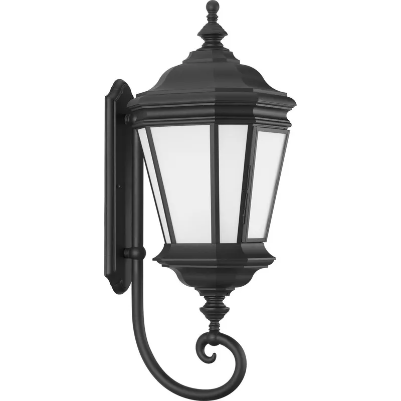 Crawford Collection One-Light Extra-Large Wall Lantern — Progress Lighting LED Wall Lights  