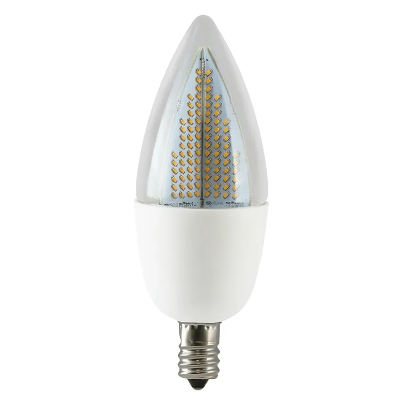 CASE OF 40 - LED CA9.5 Bulb E12 Base - 1 Watt - 6 Watt Equiv. - 1800K - 80 Lumens - Euri Lighting — LightUp Lighting LED Bulbs & Lamps 1.0W 1800K