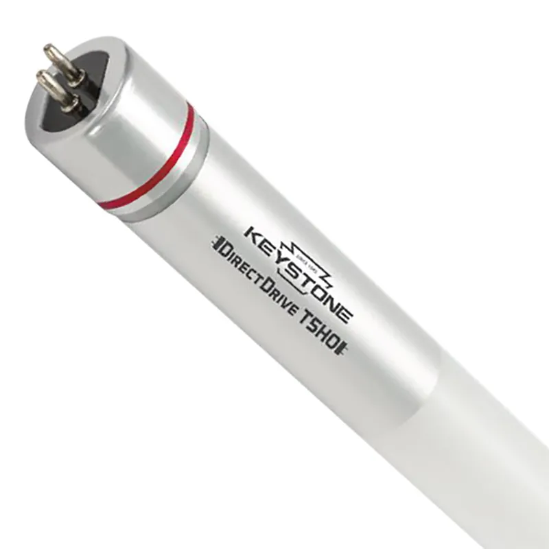 Case of 25 - T5 LED 2ft. DirectDrive Glass Tube - High Output - 12 Watt - Type B - 1500 Lumens - Keystone — LightUp Lighting LED General Lighting 12.0W 3500K
