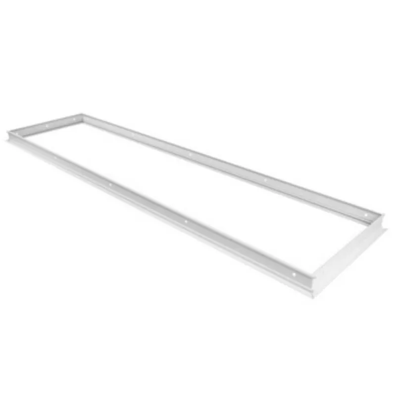 1ft. x 4ft. Flat Panel Surface Mount for Drywall Flange Kit - LumeGen — LightUp Lighting LED Troffers & Panels  