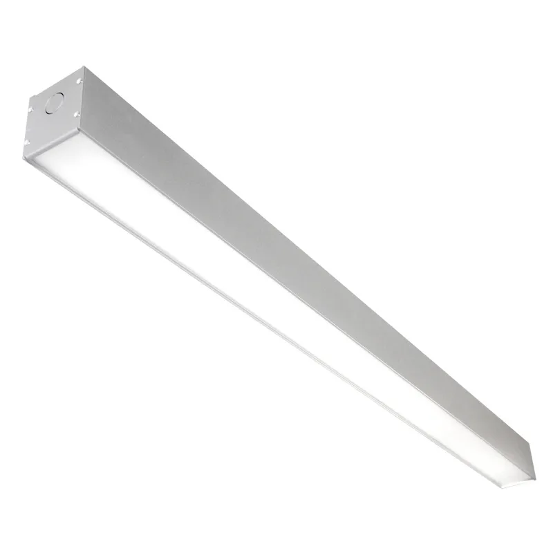Case of 4 - LED 4ft. Color Tunable Linear Light - 40 Watt - 3000K/4000K/5000K - Silver Lamp Body - LumeGen — LightUp Lighting LED Linear Lights 40.0W 3000K
