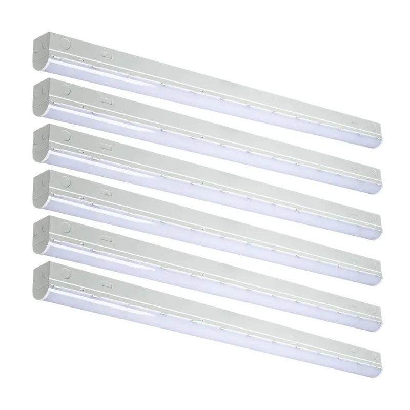 Case of 6 - 4ft LED Strip Light - 35W - 4700 Lumens - 4000K - Energetic Lighting — LightUp Lighting LED Linear Lights 35.0W 4000K