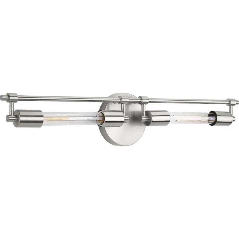 Circuit Collection Two-Light Bath Vanity Light — Progress Lighting LED Wall Lights  