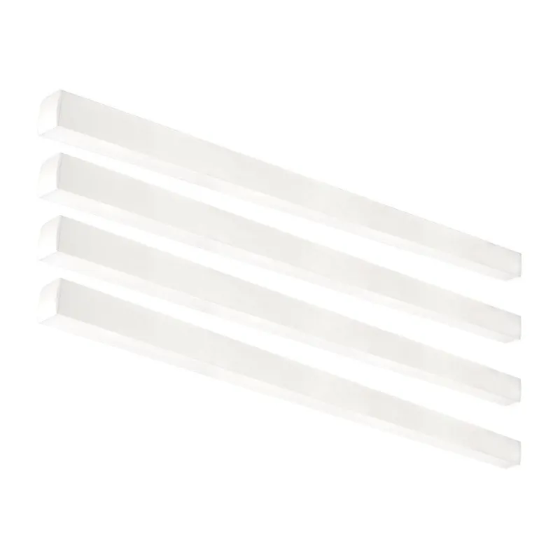 Case of 4 - 4ft LED Linear Architectural Light - 30W - 3900 Lumens - CCT Selectable - Energetic Lighting — LightUp Lighting LED Linear Lights 30.0W 3000K