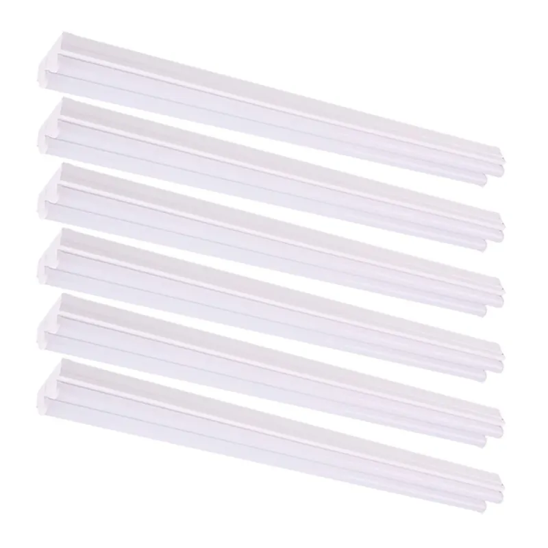 Case of 6 - 8ft LED Twin Strip Light - 80W - 9200 Lumens - Dimmable - Energetic Lighting — LightUp Lighting LED Linear Lights 80.0W 4000K