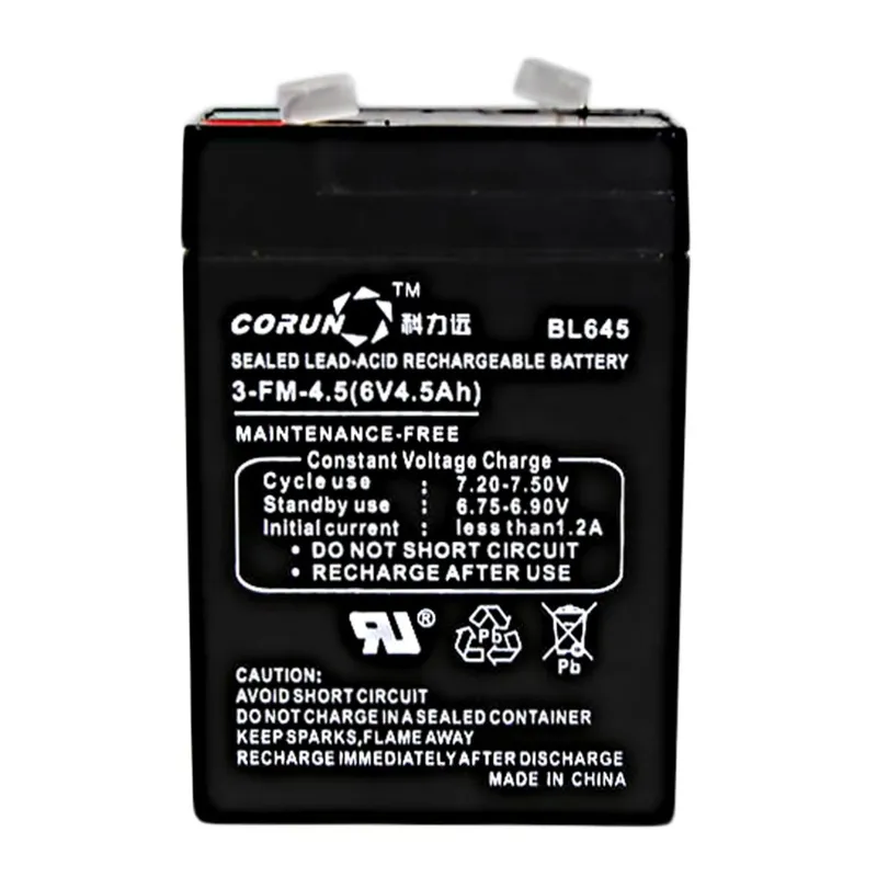 Replacement Exit Light Battery - BL645 — LightUp Lighting LED Exit & Emergency  