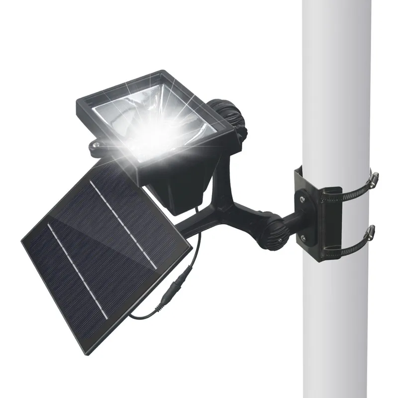 Solar LED Flagpole Light - 720 Lumens - LumeGen — LightUp Lighting LED General Lighting 4.5W 6500K
