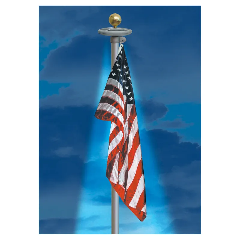 Flagpole Solar Light — LightUp Lighting LED General Lighting  
