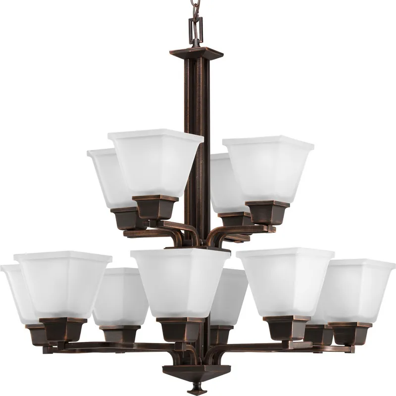North Park Collection Twelve-Light, Two-Tier Chandelier — Progress Lighting LED Landscape Lights  