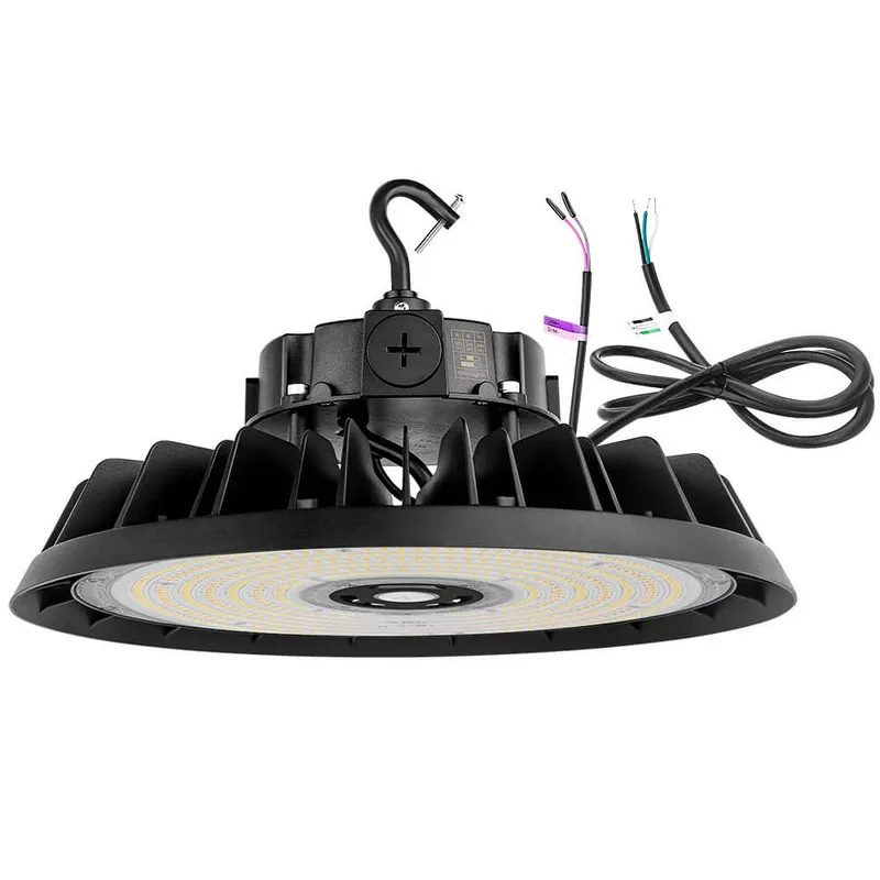 EcoMAX LED High Bay Light - 320W/240W/200W - 277-480V - 47,000 Lumens - 5000K/4000K - 1000W Equal — Revolve LED LED Ceiling Lights 320.0W 4000K