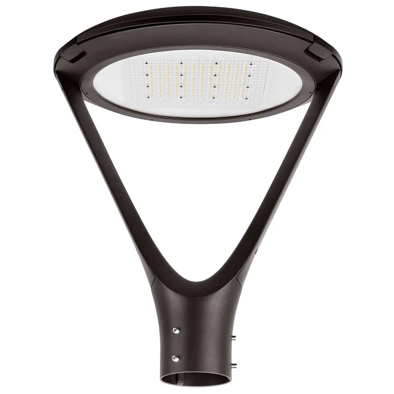 KONLITE Atria LED Post Top Light - 9,450 lumens  - 63W/53W/33W - 5000K/4000K/3000K - 120-277V - 250W Equal - Dark Bronze — Revolve LED LED Area Lights 63.0W 3000K