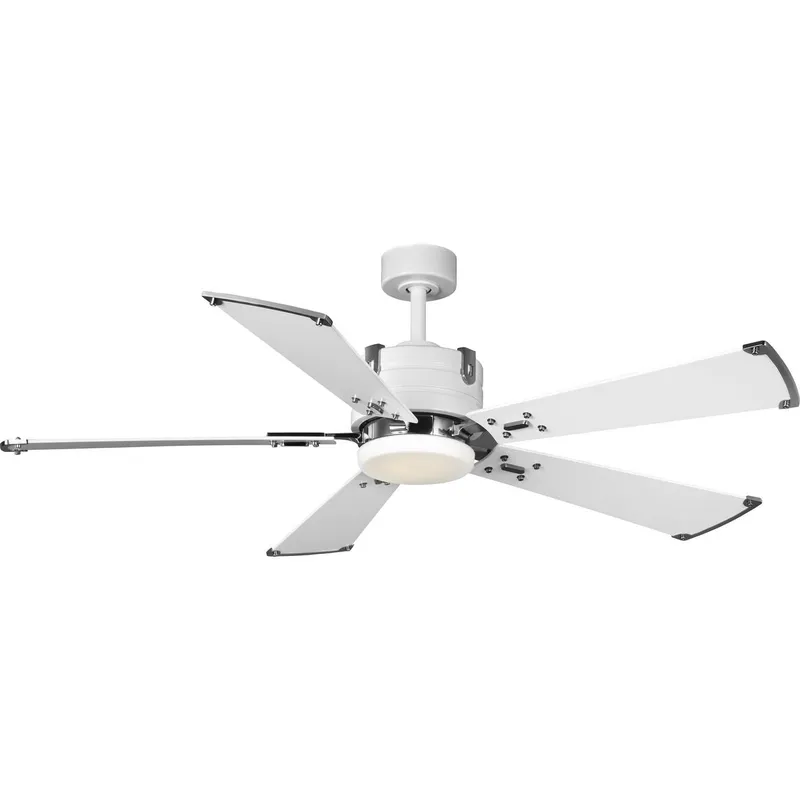 Glenfalls Collection 5-Blade Reversible 56-Inch AC Motor LED Ceiling Fan — Progress Lighting LED Lighting Accessories  