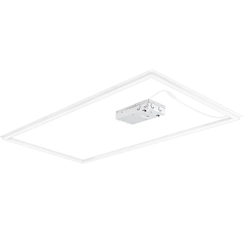 2x4 ft. LED Grid Frame Light  - 8000 Lumens - 60W/50W/40W - 5 CCT Selectable - 120-277V — Revolve LED LED Troffers & Panels 60.0W 3000K