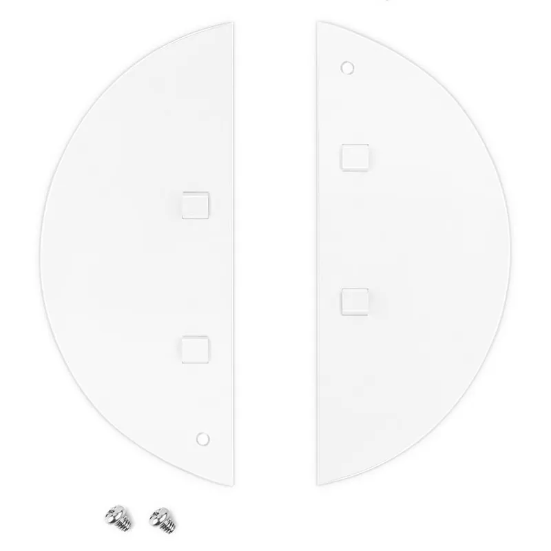 Surface Mount Plate for SL0302 Series LED Strip Light Fixture - Junction Box Cover Plate Kit — Revolve LED LED Linear Lights  