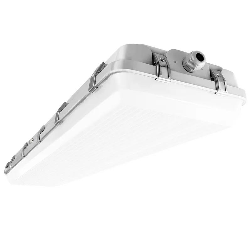 NSF 4ft Vapor Tight LED Light Fixture - 165/135/105W - 27,400 lumens - 5000K/4000K/3500K Selectable - 120-277V — Revolve LED LED Exit & Emergency 105.0W 3500K