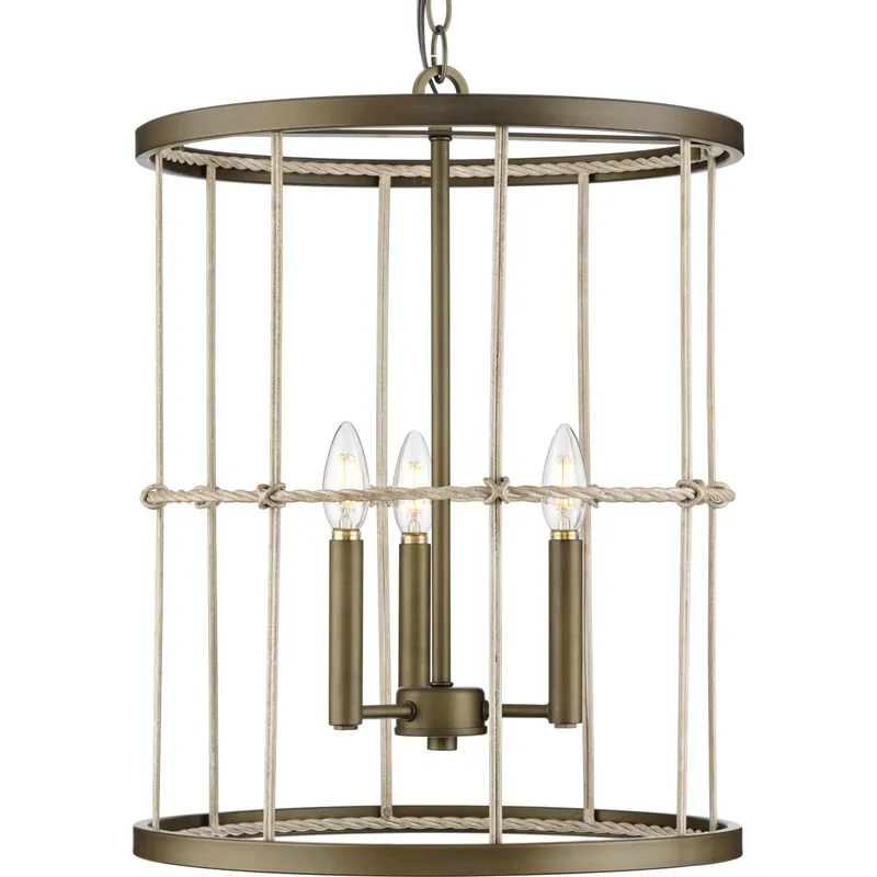 Lattimore Collection Three-Light Hall & Foyer Light — Progress Lighting LED Landscape Lights  