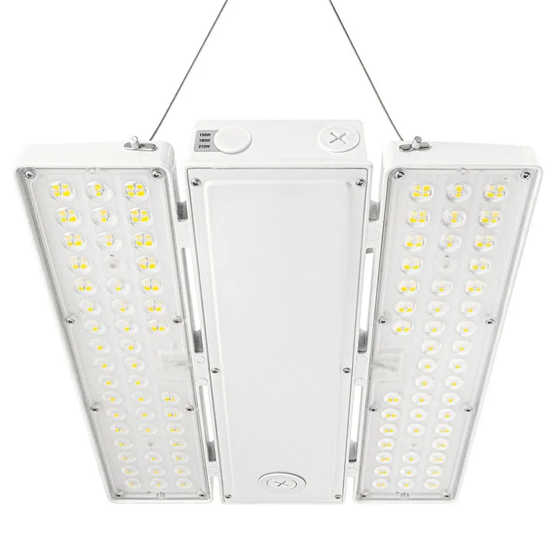 PAVO III LED High Bay Light - 210W - 3 Watts Selectable - 31,290 Lumens - 277-480V - 5000K/4000K Selectable - 600W Equal — Revolve LED LED Linear Lights 210.0W 4000K
