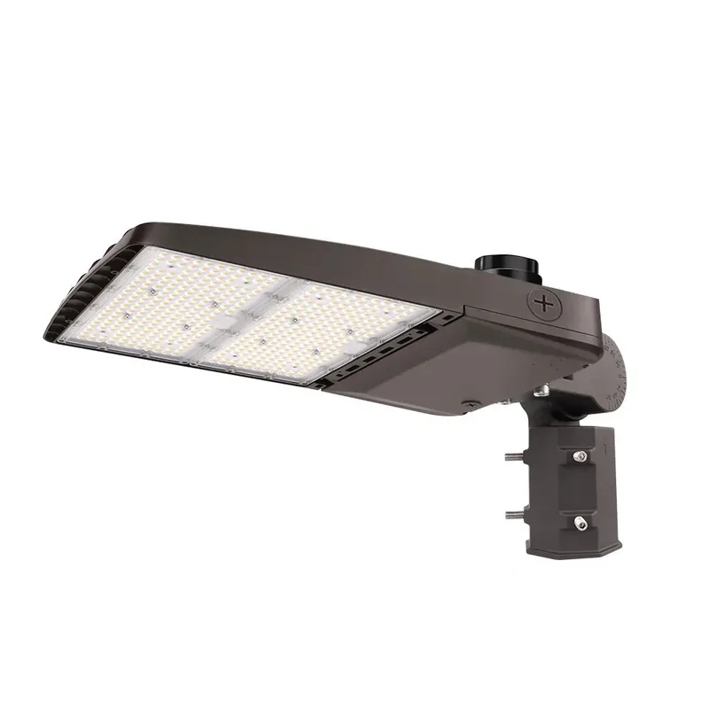 Vela III LED Parking Lot Light - Type IV - 310W/280W/260W/240W Selectable - Up to 46,300 Lumens - 120-277V - 5000K - 1000W Equal — Revolve LED LED Flood Lights 310.0W 5000K
