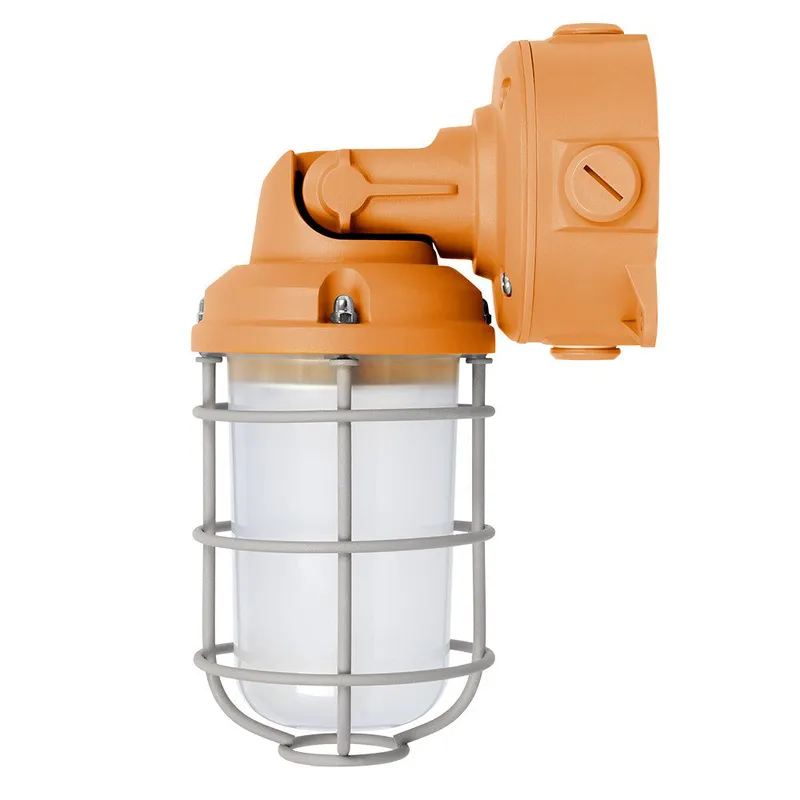 Vapor Tight LED Light Fixture - Jelly Jar Light - 30/20/15W - 3,480 lumens - 50K/40K/30K Selectable - 120-277V - 150w Equal — Revolve LED LED General Lighting 15.0W 3000K