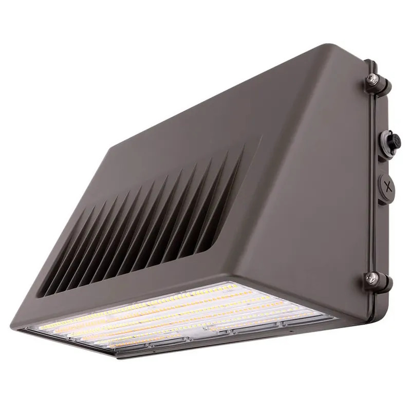 Full Cutoff LED Wall Pack - 125W/105W/76W Selectable - Up to 20,812 Lumens - 3 CCT Selectable - 120-277V - 400W Equal — Revolve LED LED Wall Lights 125.0W 3000K