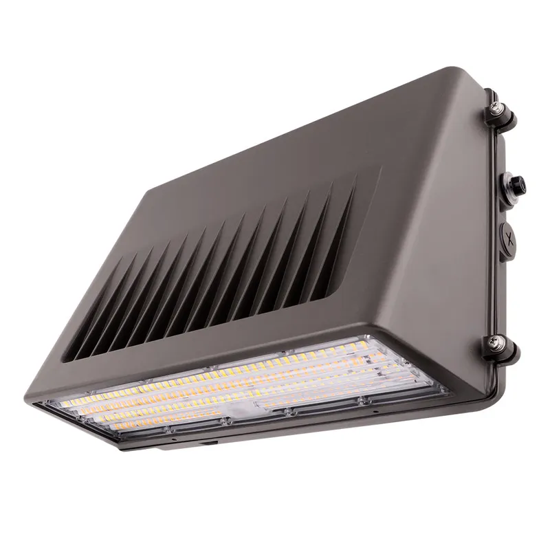 Full Cutoff LED Wall Pack - 63W/45W/30W Selectable - Up to 10,217 Lumens - 3 CCT Selectable - 120-277V - 250W Equal — Revolve LED LED Wall Lights 63.0W 3000K