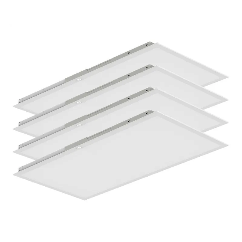 2x4 LED Panel Light with pre-installed Emergency Backup Battery - Selectable Wattage and CCT - 6250 Lumens - Dimmable - Pack of 4 — Revolve LED LED Troffers & Panels 30.0W 3500K