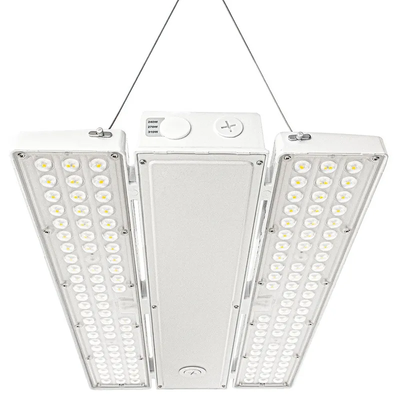 PAVO IV LED High Bay Light - 310W/270W/240W -5000K/4000K - up to 46,000 lumens - 277-480V - 1000W Metal Halide Equal — Revolve LED LED Linear Lights 310.0W 4000K