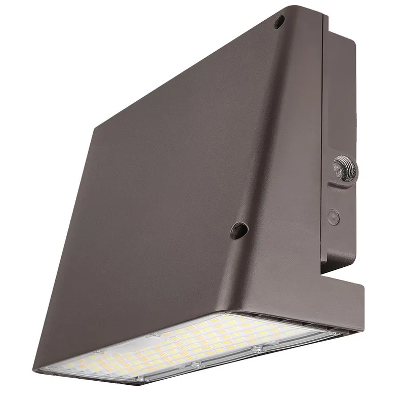 Full Cutoff LED Wall Pack Light- 100W Max. - 15,500 Lumens - 5000K/4000K/3000K - 120-277V - 400W Equal — Revolve LED LED Wall Lights 100.0W 3000K