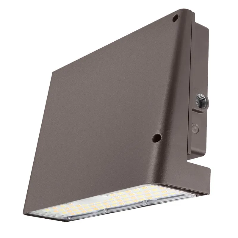 Full Cutoff LED Wall Pack - 65W - 10,200 Lumens Max. - 5000K/4000K/3000K - 120-277V - 250W Equal — Revolve LED LED Wall Lights 65.0W 3000K