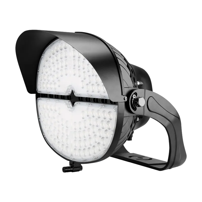 Konlite VEGA LED Sports Light -  505W - 70,000lm - 5000K - 120-277V  - 4H4V - 1500W Equal - 10 Year Warranty — Revolve LED LED Flood Lights 505.0W 5000K