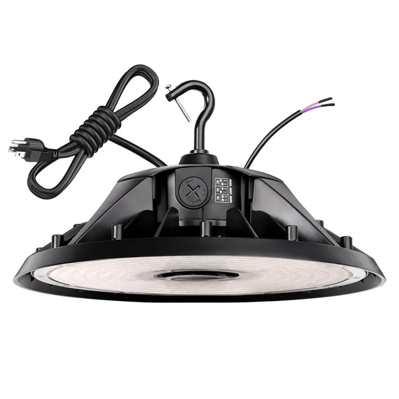 MAX UFO LED Bay Light - 5000K - 150W/120W/100W Selectable - 23,500LM - 120-277V - 400W Equal — Revolve LED LED High Bay Lights 150.0W 5000K