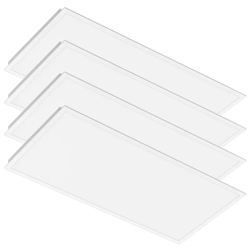 2x4 LED Panel Light - Selectable Wattage and CCT - 6400 Lumens - 0-10V Dimmable - Pack of 4 — Revolve LED LED Troffers & Panels 50.0W 3500K