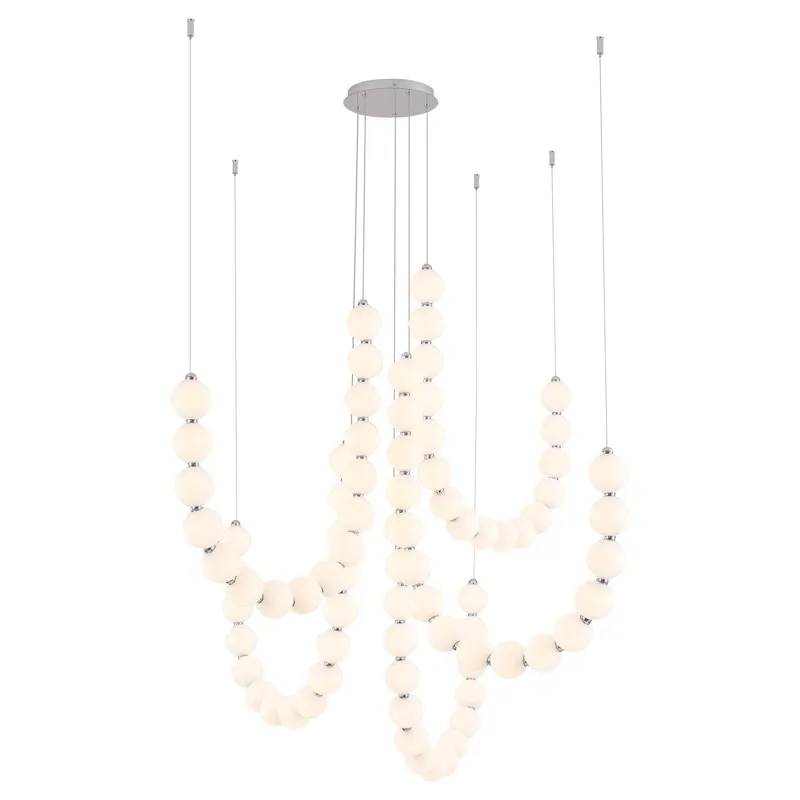 Akoya 54-in 5-Head Chandelier — Kuzco Lighting LED Landscape Lights  3000K