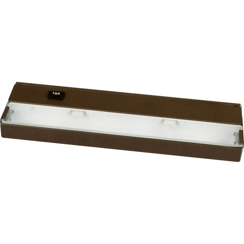 Hide-a-Lite III Two-Light 12" Xenon Undercabinet — Progress Lighting LED Linear Lights  