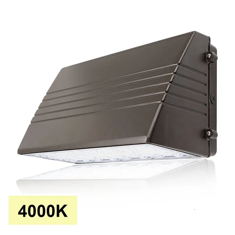 Full Cutoff LED Wall Pack Light - 45W - 6,400 Lumens - 4000K - 120-277V - 150W Equal — Revolve LED LED Wall Lights 45.0W 4000K