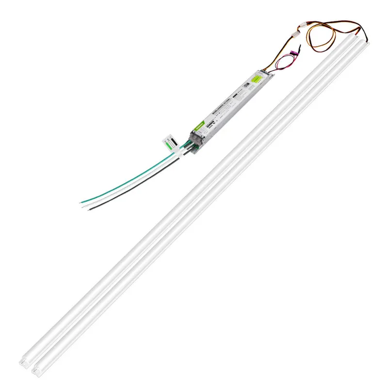 Konlite 4ft Magnetic Linear LED Retrofit Kit - 36W/25W/18W - 120-277V - 4250 lumens - 3 CCT - 0-10V dimmable — Revolve LED LED Downlights 36.0W 3000K
