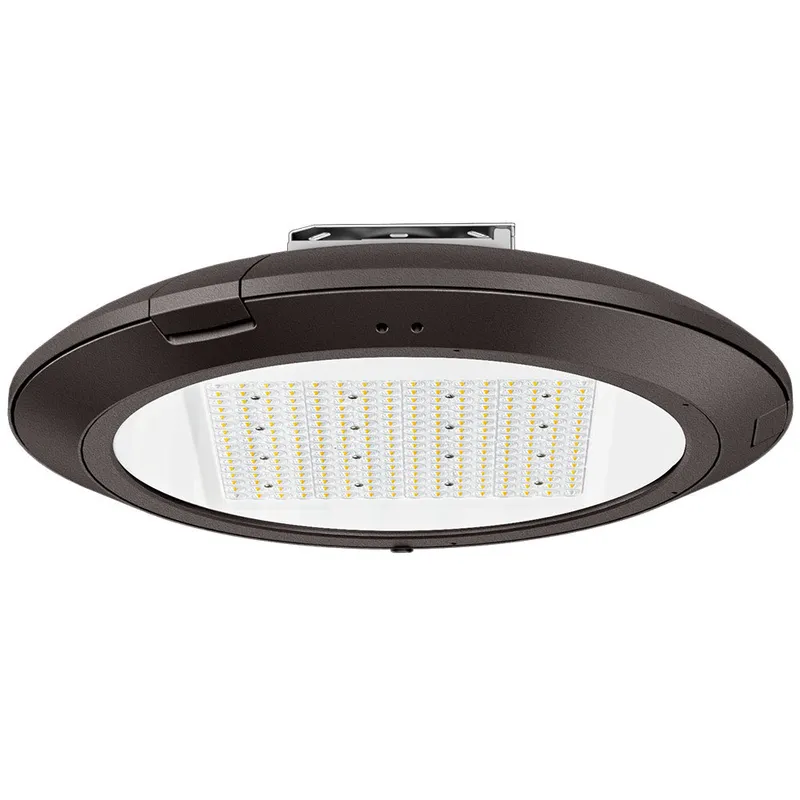 Konlite Atria Premium LED Canopy Light – Architectural Design – Wattage & CCT Selectable – 125W/105W/76W – Up to 18,710 Lumens – 120-277V - 400W Equal — Revolve LED LED Ceiling Lights 125.0W 3000K