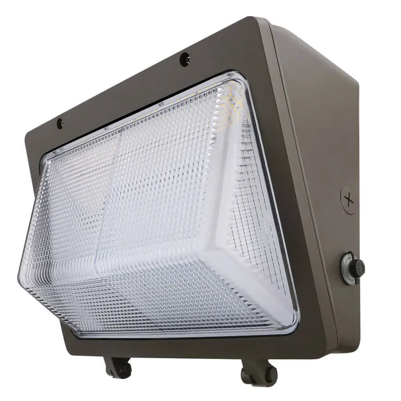 Konlite KWPT LED Wall Pack Light - 125W/105W/76W Selectable- 17,450 lumens - 5000K/4000K/3000K - Dimmable - 120-277V - 400W Equal — Revolve LED LED Wall Lights 125.0W 3000K