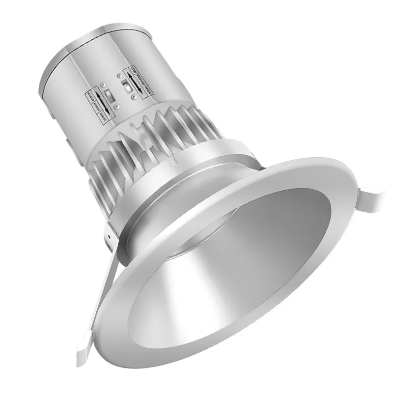 40W LED Recessed Downlight with Round Trim – 4300 LM - Watts Selectable - CCT Selectable 5000K / 4000K / 3000K — Revolve LED LED Downlights 40.0W 3000K