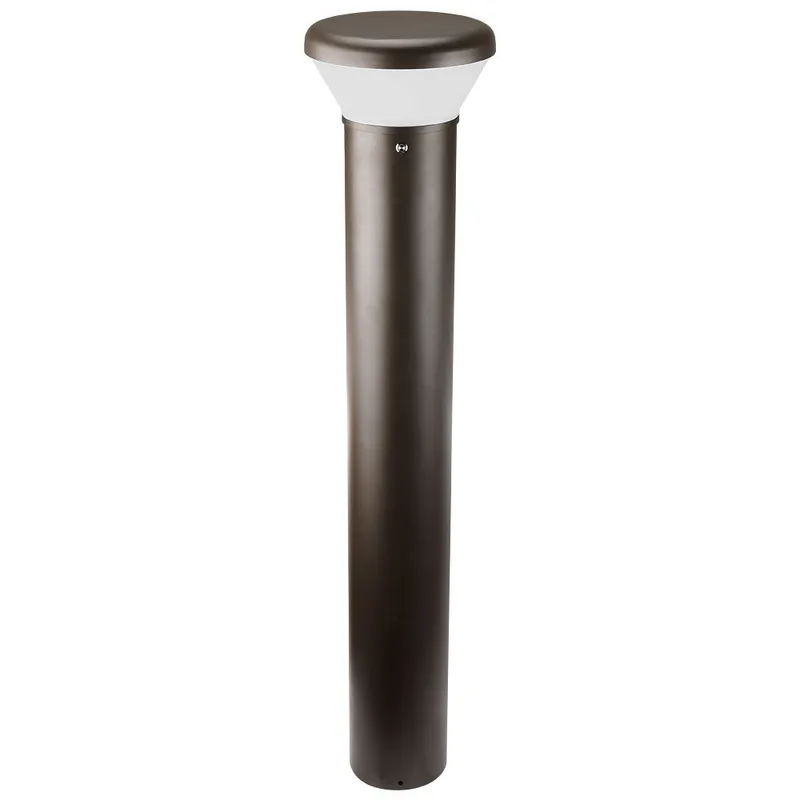 Konlite LED Bollard Light With Battery Backup- 26W - 3.5 Feet - 120-277V - 3200LM - 30K/40K/50K — Revolve LED LED Bollards & Pathway Lights 26.0W 4000K