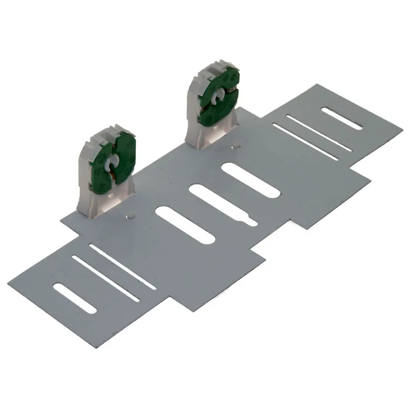 Techbrite LED Retrofit Kit Converts 2 Lamp 8Ft Fluorescent Strip Light Into 4 4ft LED Tubes — Revolve LED LED Downlights  