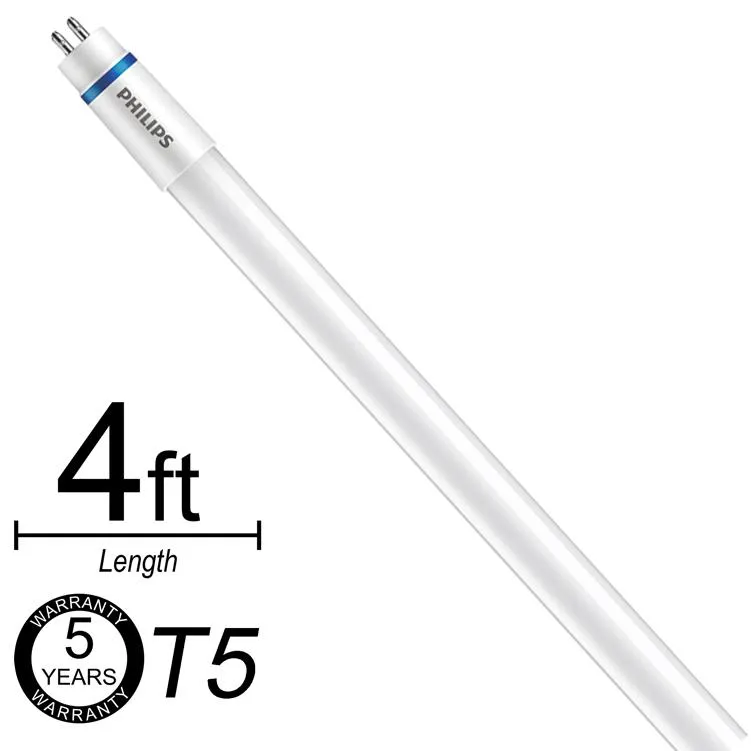 Philips T5 LED Tube Light Type A Ballast Compatible 24T5 LED/HO/48-5000 IF 10/1 - 24W - 3500 lumens - 5000K — Revolve LED LED Linear Lights 24.0W 5000K